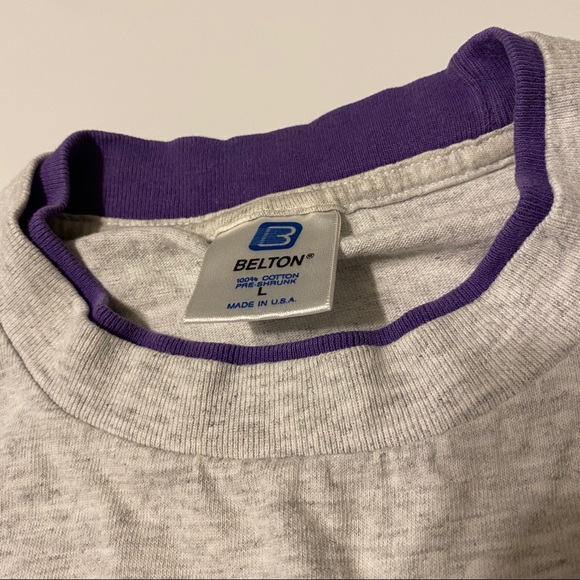 Vintage 90's New Orleans Short Sleeve T Shirt Lrg - Picture 2 of 3